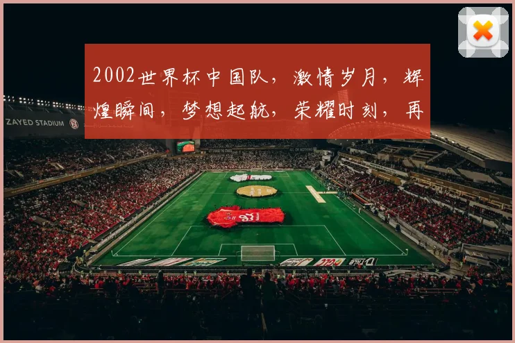 2002世界杯中国队，激情岁月，辉煌瞬间，梦想起航，荣耀时刻，再现光辉